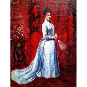 Woman With A Fan, 1870
