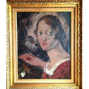 Expressionist Portrait Of A Woman, 1930