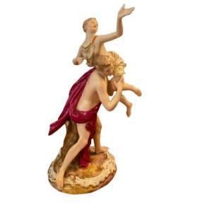 The Abduction, Porcelain Group From Saxony