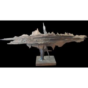 Agenore Fabbri (1911-1998), The Wave, Bronze, 1965.