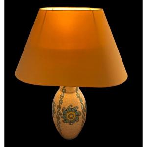 Table Lamp By Boch Frères Keramis Twentieth