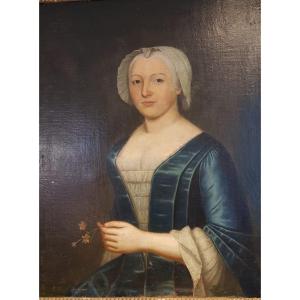 Portrait Of A Woman, 18th Century