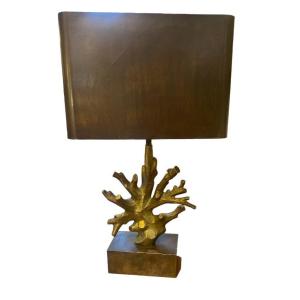 Coral Lamp Maison Charles XXth