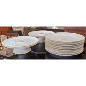 Sèvres, Partie De Service En Porcelaine, XIXe Siècle