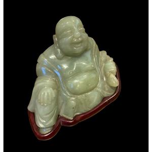 Jade Buddha Statuette, Early 20th Century