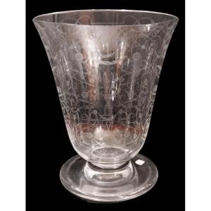 Baccarat, Crystal Vase, Michelangelo Model, XX