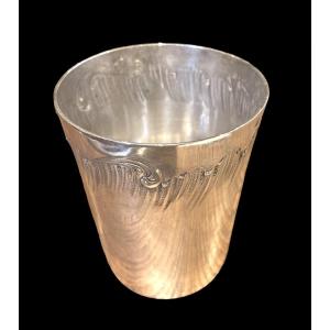 Timpani In Solid Silver By François Labat, Early 20th Century