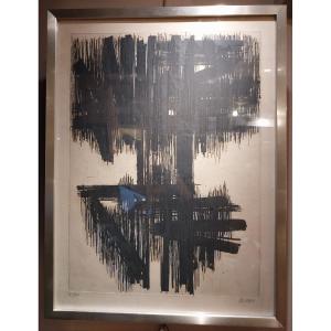 Pierre Soulages (1919-2022), Etching Vi, 1957