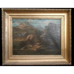 Gayet Antoine Juste Ernest (1823-1900), Oil On Canvas, Genre Scene, 19th Century 