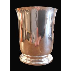 Puiforcat, Art Deco Solid Silver Cup, 20th Century