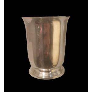 Puiforcat, Solid Silver Cup, Art Deco, 20th Century 