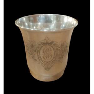 Solid Silver Cup, Late 19th Century