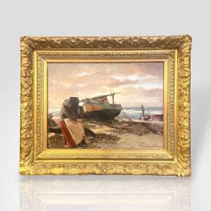 Painting By Louis-robert Carrier-belleuse (1848-1913)