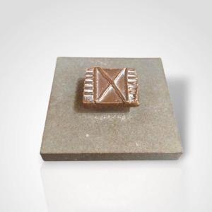 Claude De Muzac (1934-2002), Bronze Paperweight, 20th Century