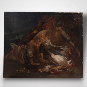 Oil On Canvas, Still Life, 19th Century