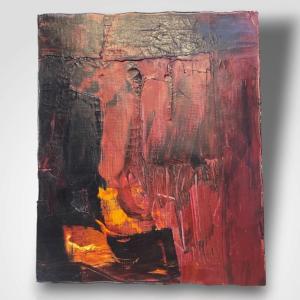 Oil On Canvas, Jens Birkemose, 20th Century