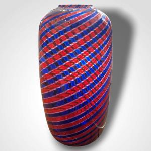 Venini, Vase “fulvio Bianconi” Murano, 1984