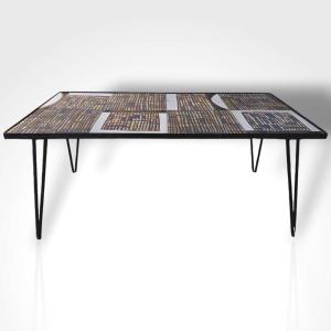 Roger Capron (1922-2006), Coffee Table, 20th Century