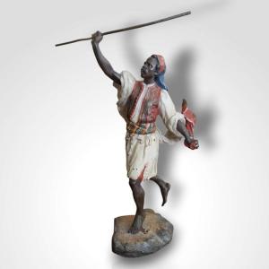 Franz Xavier Bergmann (1861-1936), Orientalist Vienna Bronze, 20th Century