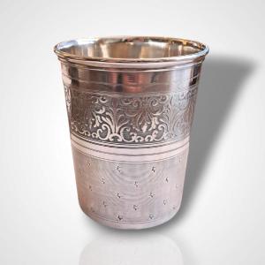 Solid Silver Cup, Late 19th Century