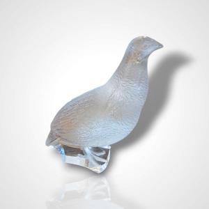 Crystal Partridge, Lalique, 20th Century