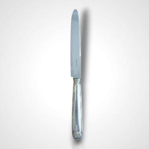 Puiforcat, 12 Silver-plated Knives, 20th Century