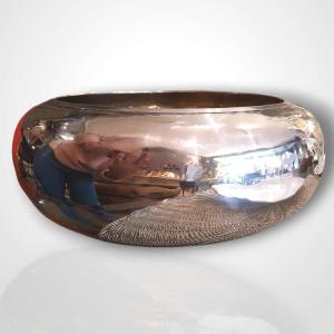 Solid Silver Cup, Italy, 20th Century