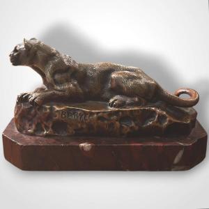 Antoine Louis Barye (1796-1875), Bronze Lioness, 19th Century