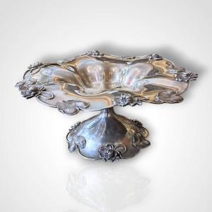 Shreve & Co., Silver Stemmed Bowl, Late 19th-early 20th Century
