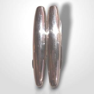 Solid Silver Travel Cigar Case, 20th Century