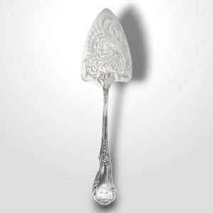 Solid Silver Pie Server, 19th Century