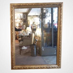Gilded Wooden Mirror, 19th Century.