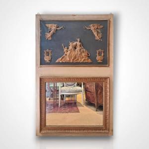 Trumeau Mirror, Late 19th-early 20th Century