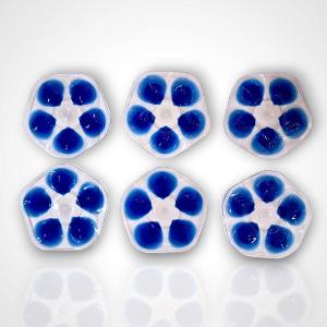 Oyster Plates, Lalique, 20th Century