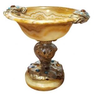 Crab Bowl Signed M.paignant