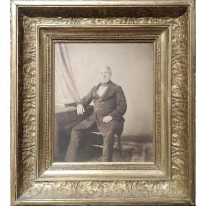 Eugène Disderi, Photograph Portrait Of A Man, Circa 1850