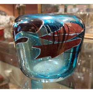 Claude Morin, Thick Glass Vase