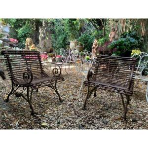 Paire De Fauteuils Arras