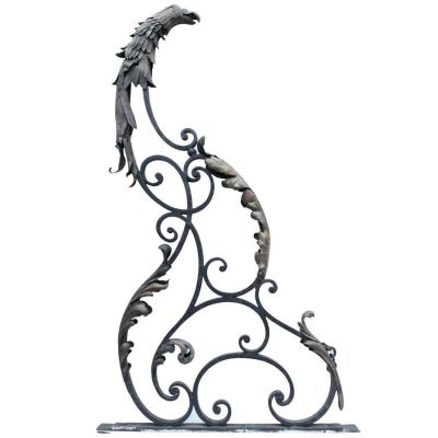 Une Enseigne En Métal, "tête d'Aigle"