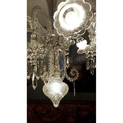 Un Lustre Baccarat 1880