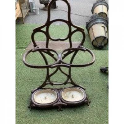 Umbrella Stand Enamelled Cast Iron