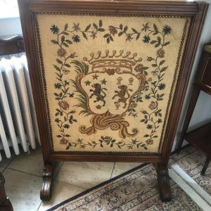 Fire Screen 19th Century Fireplace Screen