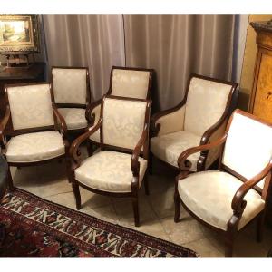 19th Century Mahogany Restoration Period Living Room