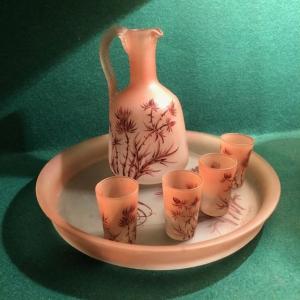 Nancy Art Nouveau Liqueur Service C. Vessière 1900
