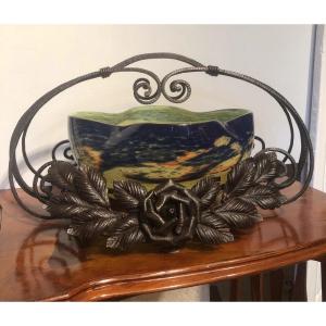 Art Nouveau Fruit Bowl