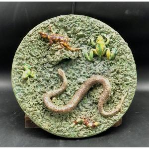 Rustic Decorative Dish Figuline Caldas De La Rainha