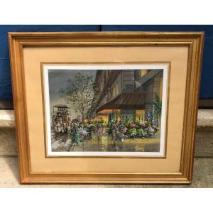 View Of Paris. Léon Godinnet