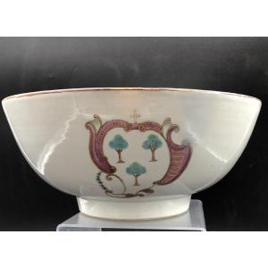 Armorial Punch Bowl