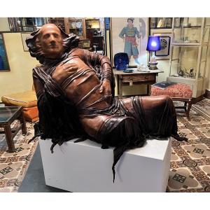 Leather Sculpture Bruno Baratier