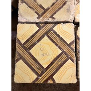 Set Of 19th-century Neapolitan Tiles